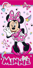 Disney Minnie Funny   Полотенце 70x140 cm цена и информация | Полотенца | 220.lv