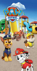 Paw Patrol Playground Dvielis, 70x140 cm cena un informācija | Dvieļi | 220.lv