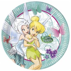 Disney Fairyland Одноразовые бумажные тарелки  (8 шт) 23 cm цена и информация | Праздничная одноразовая посуда | 220.lv
