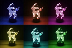 Bērnu galda lampa LED Pokemon Zaxer цена и информация | Детские светильники | 220.lv