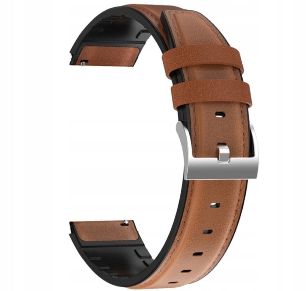 Zaxer Watch Band Strap brown cena un informācija | Viedpulksteņu un viedo aproču aksesuāri | 220.lv