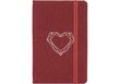Piezīmju grāmatiņa Heart Optima, A5, 128 lapas cena un informācija | Burtnīcas un papīra preces | 220.lv