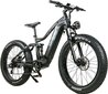 Elektriskais velosipēds SAMEBIKE RS-A08 Mid-Drive, 26", melns цена и информация | Elektrovelosipēdi | 220.lv