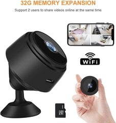 Мини-камера видеонаблюдения Enzemit A9 Wi-Fi 1080P HD цена и информация | Камеры видеонаблюдения | 220.lv
