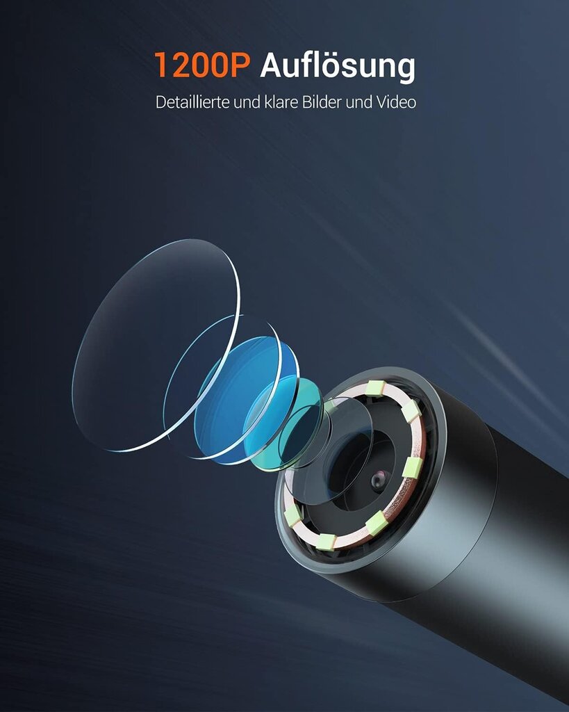 Endoskopa kamera Depstech cena un informācija | Novērošanas kameras | 220.lv