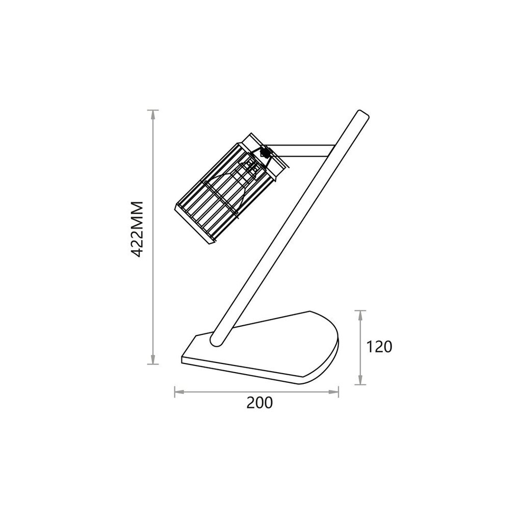 Milagro galda lampa Vertical ML0299 cena un informācija | Galda lampas | 220.lv