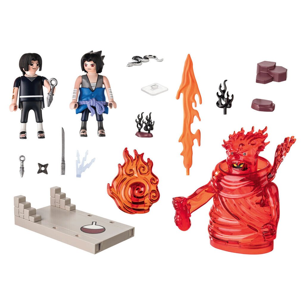 70666 Playmobil Naruto Sasuke vs. Itachi, 37 частей цена | 220.lv