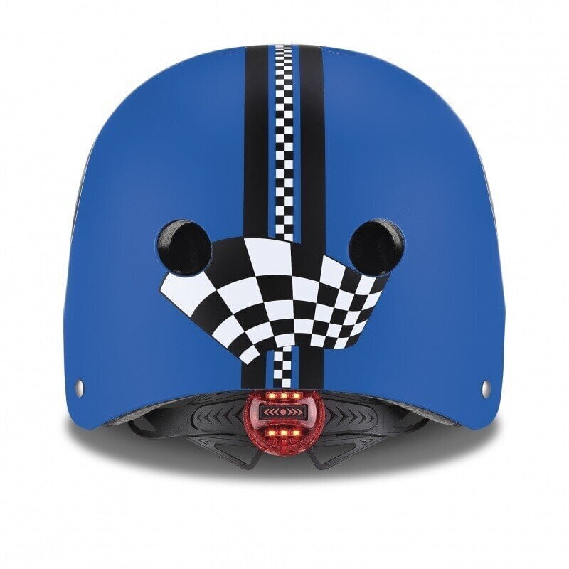 Riteņbraukšanas ķivere Globber Elite Lights Racing 507-300, 48-53 cm, tumši zila цена и информация | Ķiveres | 220.lv