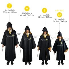 Apmetnis Harry Potter, melns cena un informācija | Karnevāla kostīmi, maskas un parūkas | 220.lv