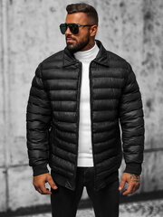 Rosso Куртки Black 31M5012/BLACK 31M5012/BLACK/50 цена и информация | Мужские куртки | 220.lv