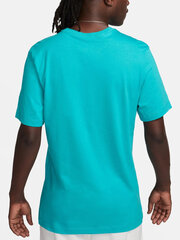 Nike t-Krekls vīriešiem M Nsw Tee Fran Jdi DZ2989 345, zils cena un informācija | Vīriešu T-krekli | 220.lv