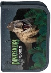 Penālis Paso Dinosaurs World, 19.5 x 13 x 3.5 cm, 1 nodalījums цена и информация | Пеналы | 220.lv