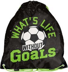 Sporta soma Paso What's Life Without Goals, melna цена и информация | Спортивные сумки и рюкзаки | 220.lv