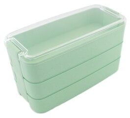 Ланч-бокс Perf, зеленый, 0.9 л цена и информация | Посуда для хранения еды | 220.lv