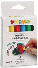 Plastilīns Primo, 6 krāsas цена и информация | Принадлежности для рисования, лепки | 220.lv