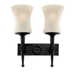 Searchlight sienas lampa Cartwheel 0812-2BK цена и информация | Настенные светильники | 220.lv