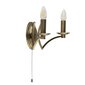 Searchlight sienas lampa Ascot 41312-2AB цена и информация | Sienas lampas | 220.lv