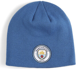 Puma Кепки Mcfc Fan Beanie Blue 024687 01 024687 01 цена и информация | Шапки, перчатки, шарфы для мальчиков | 220.lv