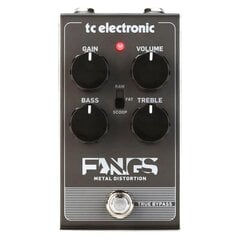 TC Electronic Fangs Metal Distortion - ģitāras efekts cena un informācija | Mūzikas instrumentu piederumi | 220.lv