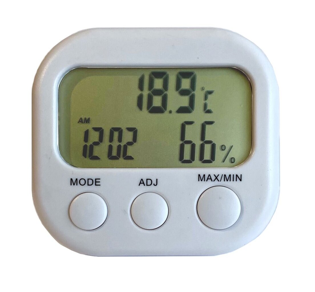 Digitālais termometrs, higrometrs, pulkstenis AF-670 cena un informācija | Meteostacijas, āra termometri | 220.lv