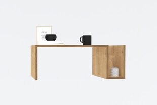 Кофейный столик Asir, 86,8x32,4x50 см, бежевый цена и информация | Журнальные столики | 220.lv