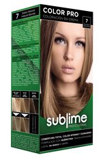 Matu krāsa Sublime professional, 7 natural blonde, 50 ml цена и информация | Краска для волос | 220.lv