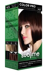 Matu krāsa Sublime professional, 4.5 night red, 50 ml цена и информация | Краска для волос | 220.lv