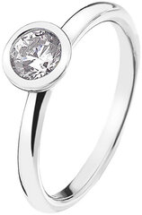 Hot Diamonds Серебряное кольцо Emozioni Scintilla Clear Innocence ER018 цена и информация | Кольца | 220.lv