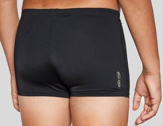 Peldbikses zēniem Arena Solid Short, melni cena un informācija | Peldbikses zēniem | 220.lv