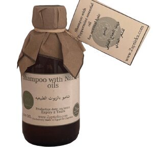 Šampūns pret matu izkrišanu ar piparmētru ēterisko eļļu Zaptieka, 125 ml. cena un informācija | Šampūni | 220.lv