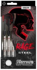 Šautriņu bultiņu komplekts Harrows Darts Steeltip Rage, 3x21g cena un informācija | Šautriņmešana, dārts | 220.lv
