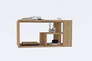 Kafijas galdiņš Asir, 80x50x40 cm, brūns cena un informācija | Žurnālgaldiņi | 220.lv