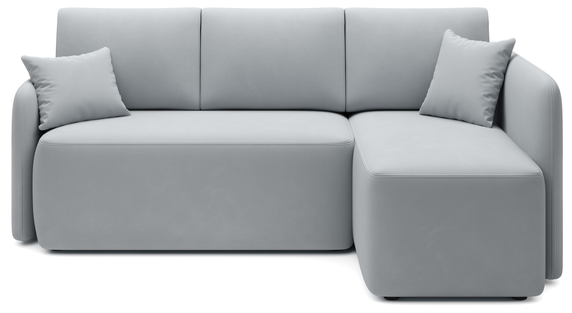 Stūra dīvāns Hadson, pelēks cena un informācija | Stūra dīvāni | 220.lv