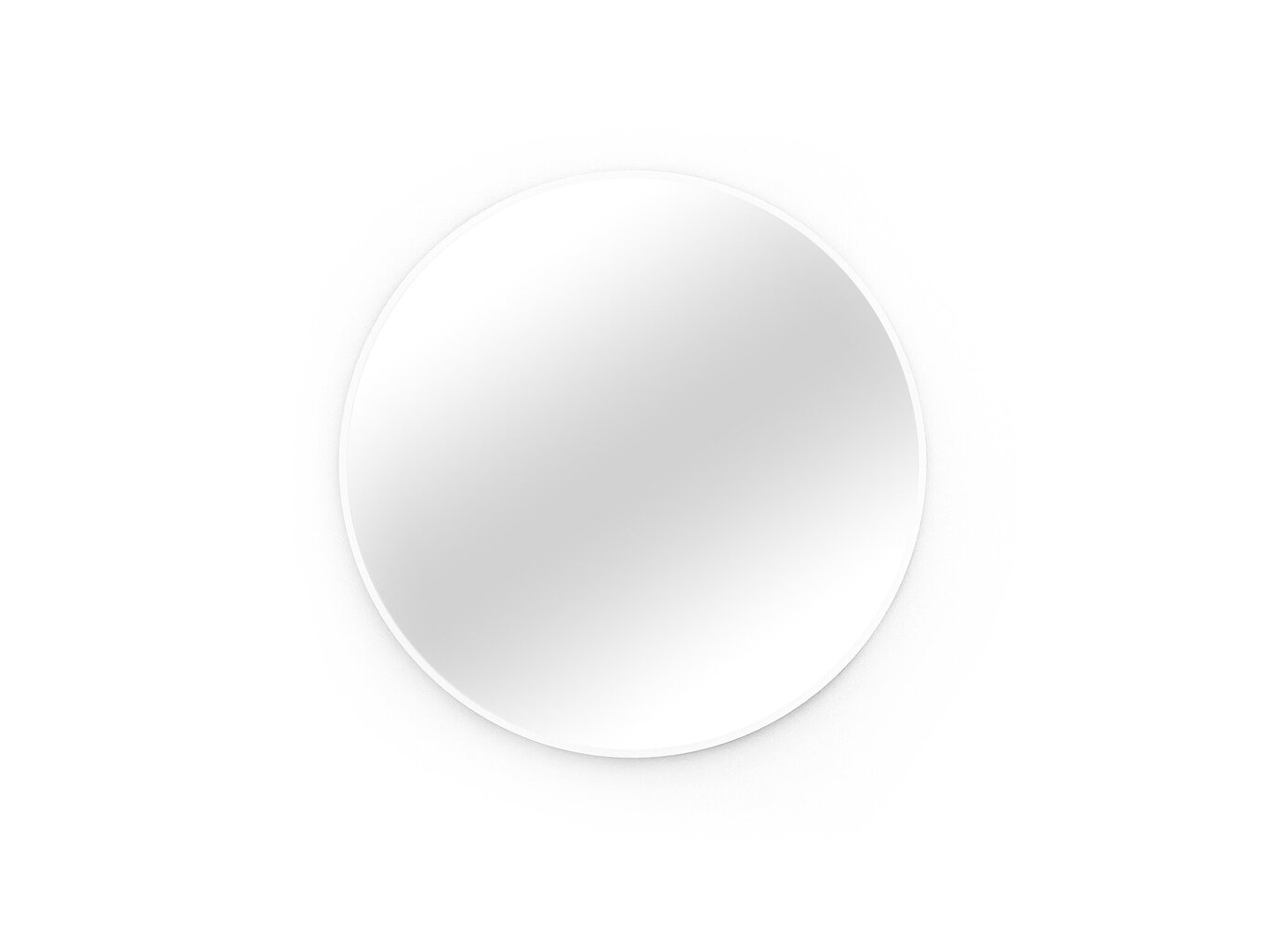 Spogulis Elistul, balts cena un informācija | Spoguļi | 220.lv