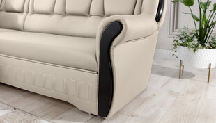 Stūra dīvāns Lord, smilškrāsas cena un informācija | Stūra dīvāni | 220.lv