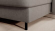 Stūra dīvāns Berrto, smilškrāsas cena un informācija | Stūra dīvāni | 220.lv