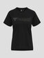 T-krekls sievietēm Hummel Noni 2.0, melns cena un informācija | Sporta apģērbs sievietēm | 220.lv