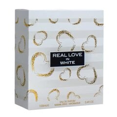 Parfimērijas ūdens Fragrance World Real Love in White World EDP sievietēm, 100 ml cena un informācija | Sieviešu smaržas | 220.lv