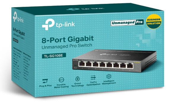 Komutators, Tp-Link Tl-Sg108E цена и информация | Komutatori (Switch) | 220.lv