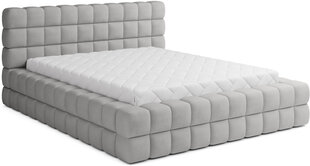 Кровать Dizzle, 140х200 см, серого цвета цена и информация | Кровати | 220.lv