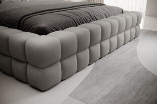 Кровать Dizzle, 140х200 см, серого цвета цена и информация | Кровати | 220.lv