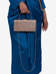 Женская сумка Shelovet цвета шампанского с блестками цена и информация | Женские сумки | 220.lv