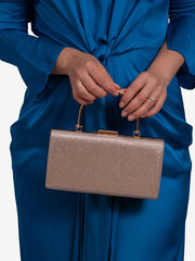 Женская сумка Shelovet цвета шампанского с блестками цена и информация | Женские сумки | 220.lv