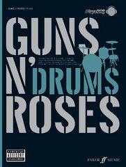 Guns N' Roses Authentic Drums Playalong цена и информация | Книги об искусстве | 220.lv