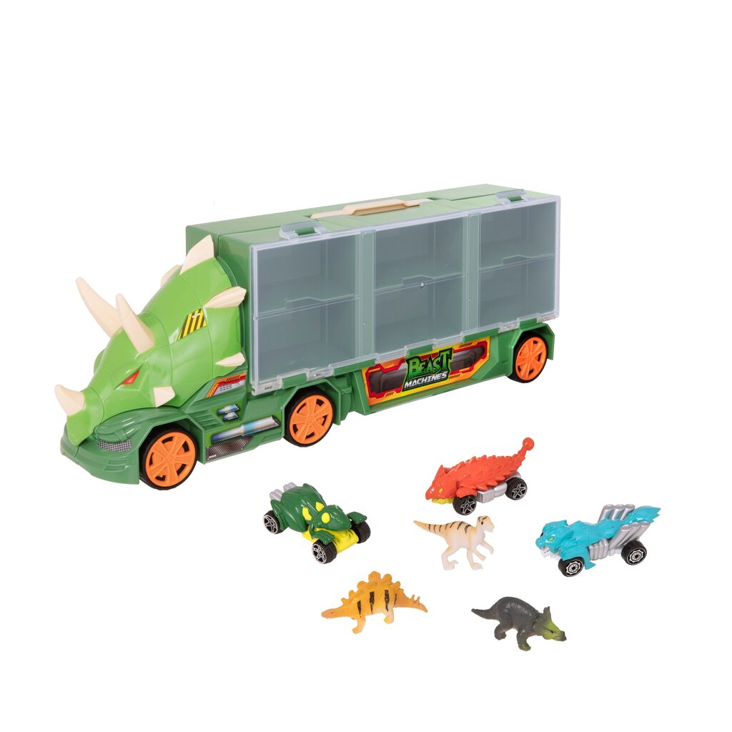 Kravas automašīnu dinozauri Teamsterz Beast Machines цена и информация | Rotaļlietas zēniem | 220.lv