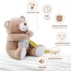 Muzikāla rotaļlieta lācis Apunol Sleep Aid cena un informācija | Rotaļlietas zīdaiņiem | 220.lv