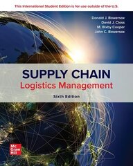 Supply Chain Logistics Management ISE 6th edition цена и информация | Книги по экономике | 220.lv