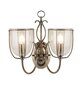 Searchlight sienas lampa Silhouette 6352-2AB цена и информация | Sienas lampas | 220.lv