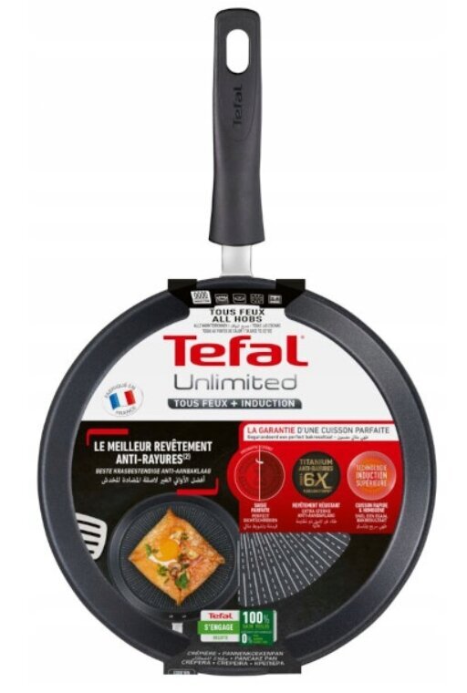 Tefal pannu komplekts Unlimited G2557572 G2550472, 22/24 cm, 2 gab. цена и информация | Pannas | 220.lv