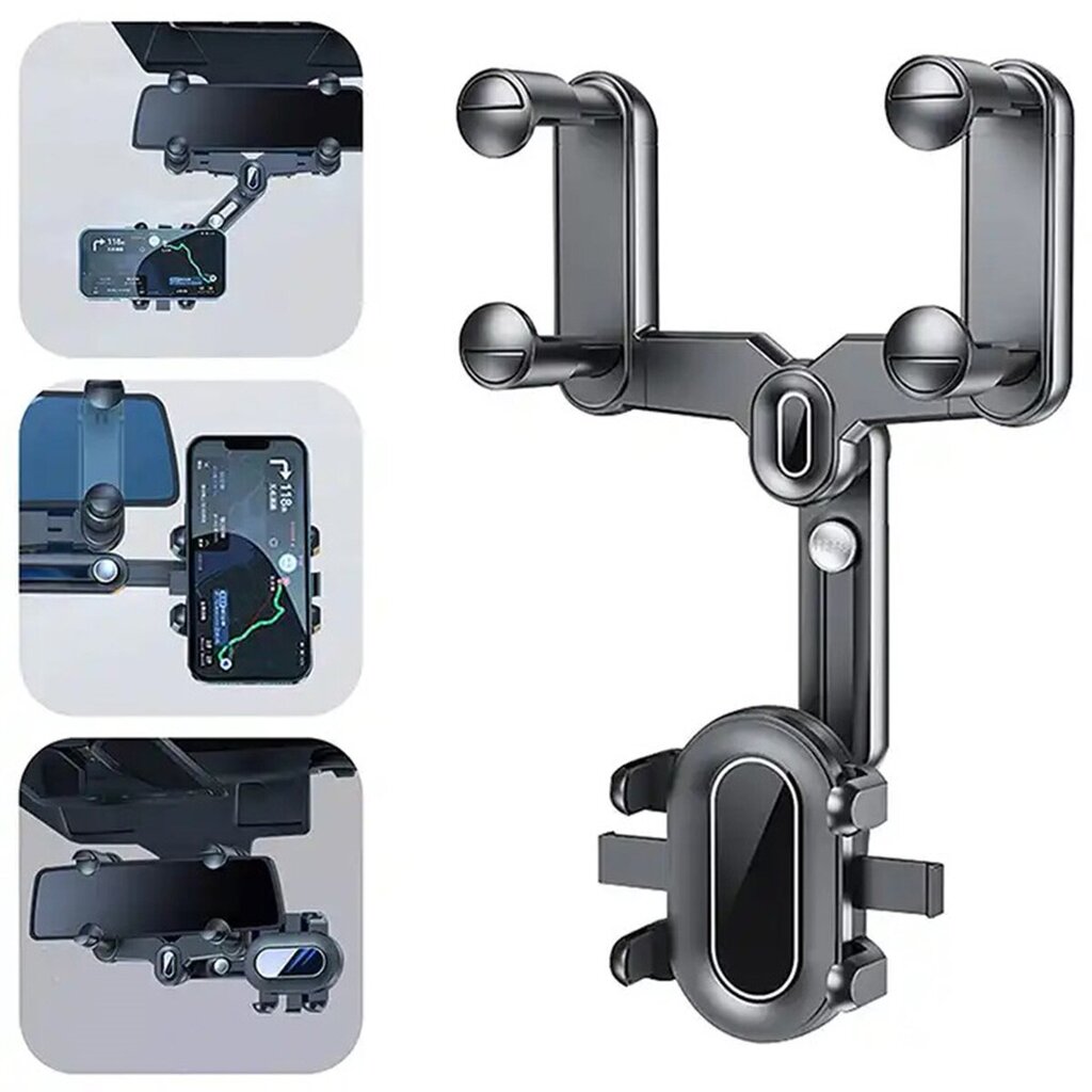 Automašīnas tālruņa turētājs pie spoguļa, Perf cena un informācija | Auto turētāji | 220.lv